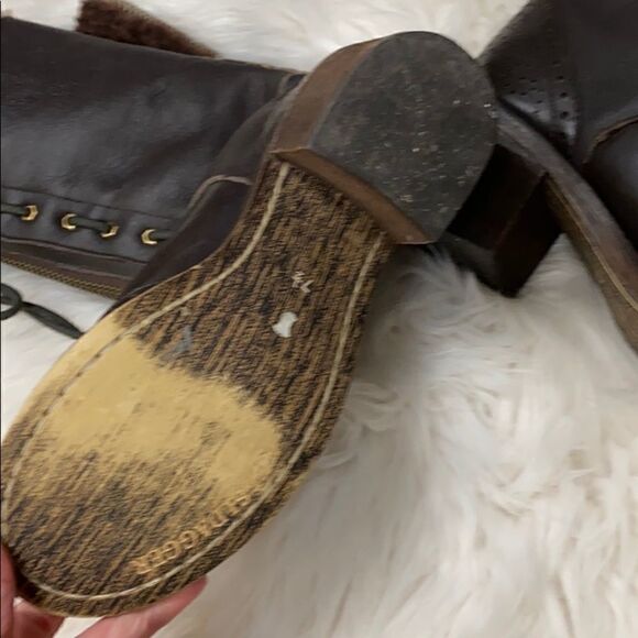 Kelsi Dagger | Mashita Brown Fur Lined Boots | 7.5 - Picture 4 of 7